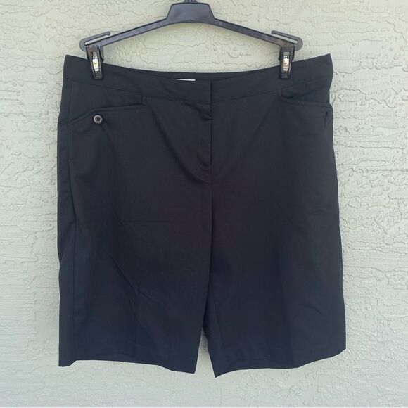 IZOD Women's PerformX Golf Shorts Cool-FX Stretch Bermuda Sz 10 - Picture 1 of 6